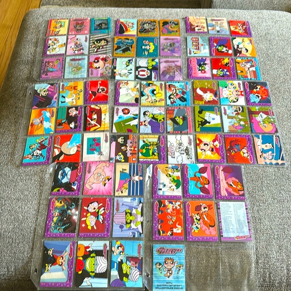 Set of 68 Powerpuff Girls Trading Cards with a checklist card - Picture 1 of 16